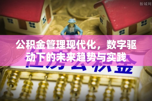 福清公积金管理现代化，数字驱动下的未来趋势与实践