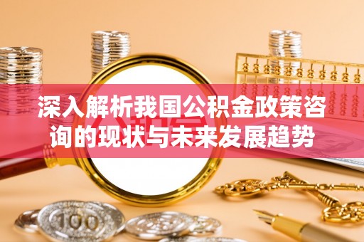 福清深入解析我国公积金政策咨询的现状与未来发展趋势