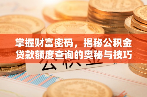 福清掌握财富密码，揭秘公积金贷款额度查询的奥秘与技巧