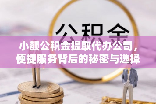 福清小额公积金提取代办公司，便捷服务背后的秘密与选择指南